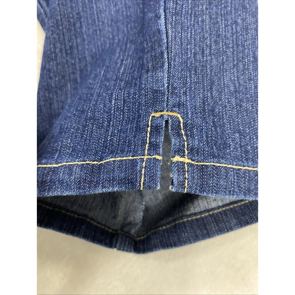 Gloria Vanderbilt Capri Shorts Womens Size 14P Dark Wash Denim‎ Jean - Picture 12 of 12